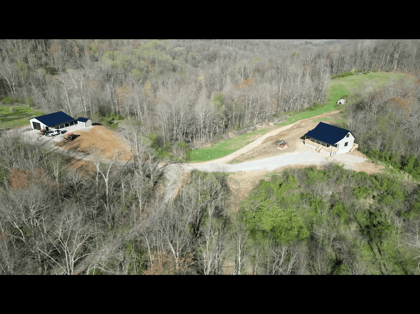 View of Off Grid Cabin in the foothills of the Appalachian Mountains | Off-Grid ...